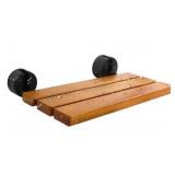 $248 20 IN. W WALL MOUNTED TEAK SHOWER SEAT, HOME