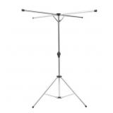 FREESTANDING FOLDABLE ADJUSTABLE HEIGHT STAINLESS