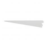 1 LOT OF (12) 11.5 IN. WHITE REGULAR DUTY SHELVING