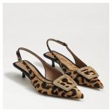$150 SAM EDELMAN KAMMIE SLINGBACK PUMP CYPRUS TAN