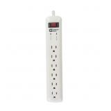 1 LOT OF (2) COMMERCIAL ELECTRIC 8 FT. 6-OUTLET SU