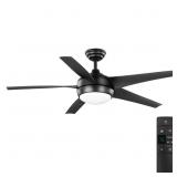 $179 WINDWARD IV 52 IN. INDOOR LED MATTE BLACK CEI