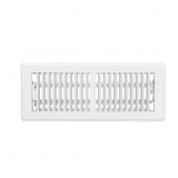1 LOT (4) 4 IN. X 12 IN. 1-WAY PLASTIC FLOOR REGIS