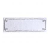 ETHAN 24 IN. X 72 IN. WHITE TUFTED COTTON RUNNER B