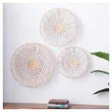 28 IN. X 28 IN. CREAM DRIED PLANT MATERIAL NATURAL