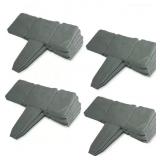 UNBRANDED 20-PIECES COBBLED STONE EFFECT PLASTIC G