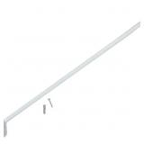 1 LOT ASSORTED AMOUNT FIXED MOUNT WHITE STEEL 23.5