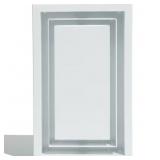 FITTES FRAMED WALL VENT LITE+, MINIMALIST ABS PLAS