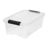 12 QT. STACK AND PULL STORAGE BOX IN CLEAR