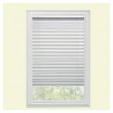 1 LOT OF 2-WHITE CORDLESS LIGHT FILTERING VINYL MI