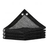20 FT. X 20 FT. 50% BLACK SHADE CLOTH, HEAVY DUTY