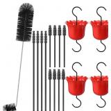 4 PCS ANT MOAT FOR HUMMINGBIRD FEEDERS HANGING HOO
