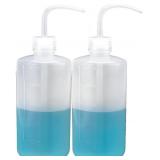 1 LOT (3) WASH BOTTLE - 2PCS 500ML SQUEEZE WATER B