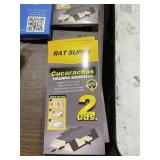 1 LOT (2) RAT SUPER COCKROACHES DISPOSABLE TRAPS