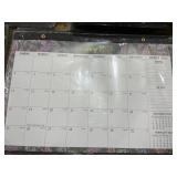 1 LOT (3) BIG FLOWER CALENDAR DESK FOR 2026