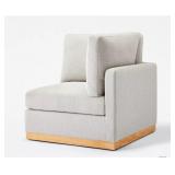 $580 WOODLAND HILLS MODULAR CORNER SECTIONAL CHAIR