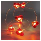 RED HEART STRING LIGHT, VALENTINE