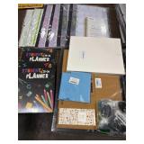 1 LOT ASSORTED SCHOOL & STATIONARY SUPPLIES
