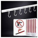 ALL-PURPOSE ADHESIVE HOOKS,NO-DRILL ADHESIVE HANGE