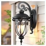 VIANIS OUTDOOR LIGHTS FOR HOUSE DUSK TO DAWN, BLAC