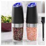 ELECTRIC SALT AND PEPPER GRINDER SET, ADJUSTABLE C