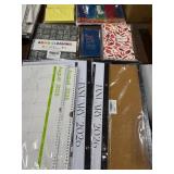 1 LOT ASSORTED STATIONERY & ORGANIZATIONAL ITEMS