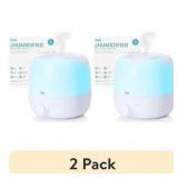 (2 PACK) 3-IN-1 HUMIDIFIER, DIFFUSER, + NIGHTLIGHT