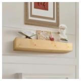 VEVOR FIREPLACE MANTEL, 72" X 8" X 5", 50 LBS WEIG