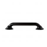 12 IN. DECORATIVE SHOWER SAFETY GRAB BAR IN BLACK