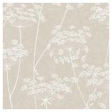 AURA TAUPE VINYL STRIPPABLE WALLPAPER (COVERS 56 S