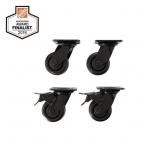 4 IN. CASTER KIT FOR HEAVY DUTY WELDED STEEL GARAG