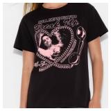 1 LOT (3) LARGE NWT SELENA GOMEZ BLACK AND PINK CA