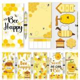 1 LOT OF 1-SAYGLOSSY 6 PCS BACK TO SCHOOL CUTE BEE