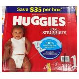 HUGGIES DIAPERS SIZE 1- 234DIAPERS