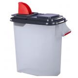 BUDDEEZ WOOD DISPENSER PELLET STORAGE, 32 QUART