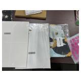 1 LOT (1) AFRITEE PINK FLOWER STICKERS. (1) YINENA