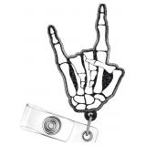 1LOT OF 15 MIXED BADGE REEL HOLDER RETRACTABLE WIT
