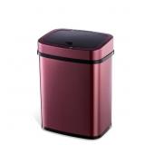 3 GAL. BURGUNDY STAINLESS STEEL RECTANGULAR SHAPE