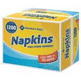 1 LOT (4) MEMBER MARK NAPKINS, 4 PACK (300 COUNT P