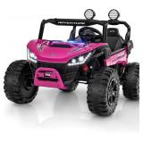 $330 ANPABO 24V RIDE ON TOYS FOR BIG KIDS, 2 SEATE