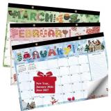 2026ï¿½2027 DESK CALENDAR ï¿½ 18-MONTH US HOLIDAYS THE