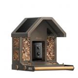 $129 BIRDFY SMART METAL BIRD FEEDER WITH BUILT-IN