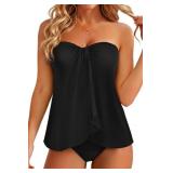 TEMPT ME TWO PIECE TANKINI BATHING SUITS FOR WOMEN