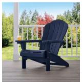 KETER EVEREST ADIRONDACK CHAIR WITH INTEGRATED CUP