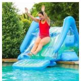 WOW SPORTS CASCADE INFLATABLE POOL SLIDE