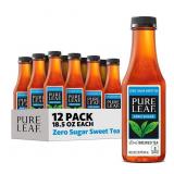 1 LOT (2) PURE LEAF ICED TEA, ZERO SUGAR SWEET TEA