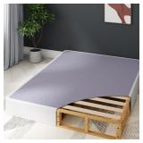 $247 ZINUS EDGAR 8 INCH BAMBOO BOX SPRING, MATTRES