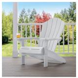 KETER EVEREST ADIRONDACK CHAIR WITH INTEGRATED CUP