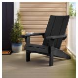 KETER SEABROOK MODERN ADIRONDACK CHAIR WITH INTEGR