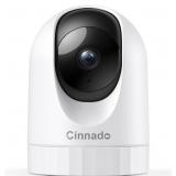 CINNADO SECURITY CAMERA INDOOR-2K 360° WIFI CAMERA